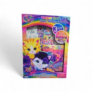 Lisa Frank Super Activity with 4 Posters